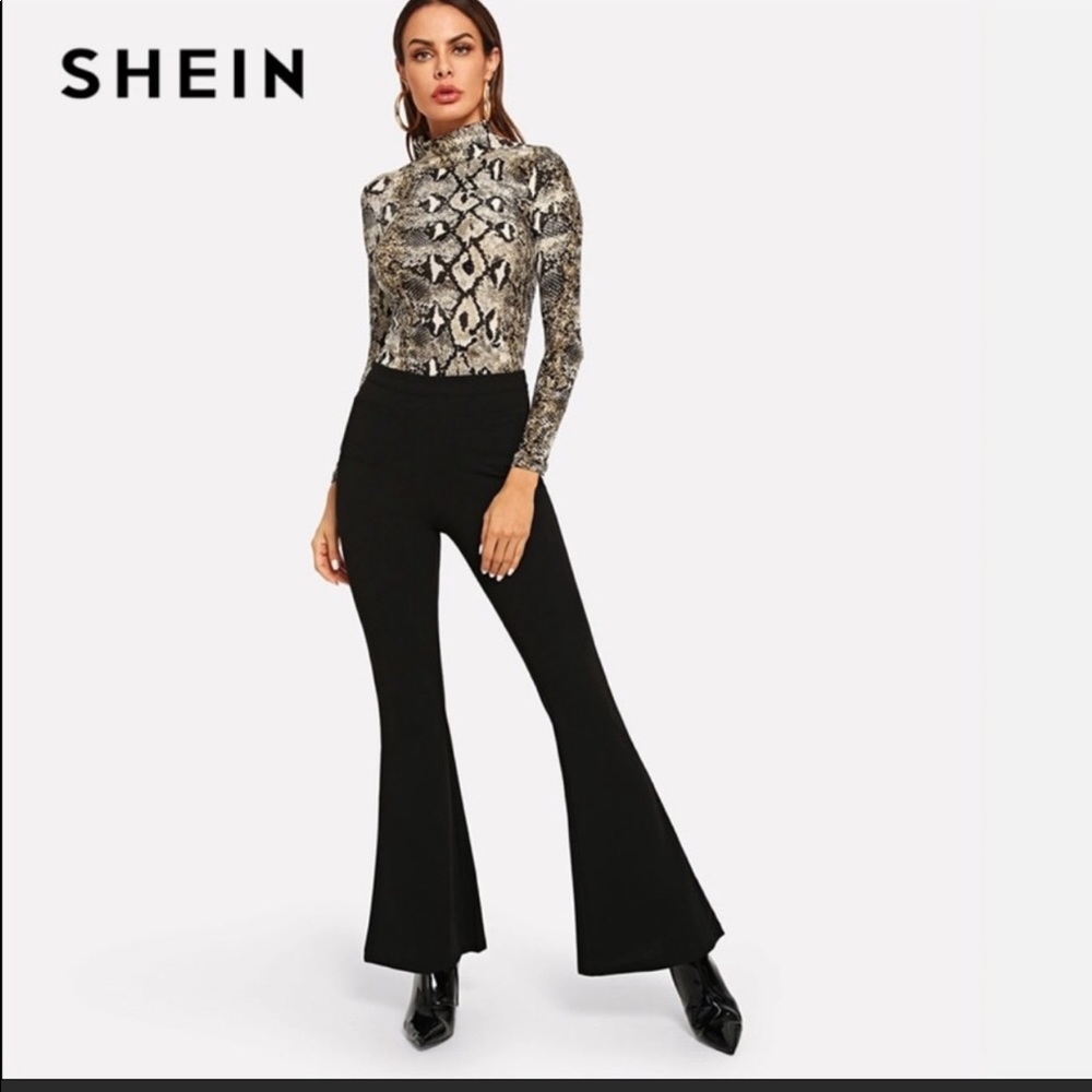 Shein Snakeskin Pattern Shirt